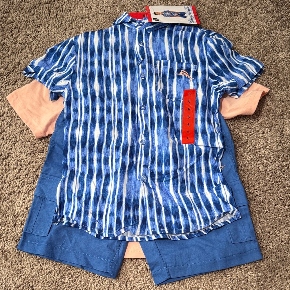 Tommy Bahama 3 piece boys set!